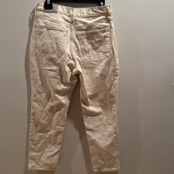 Everlane Original Cheeky Jeans Cream 29 ankle - Picture 7 of 7